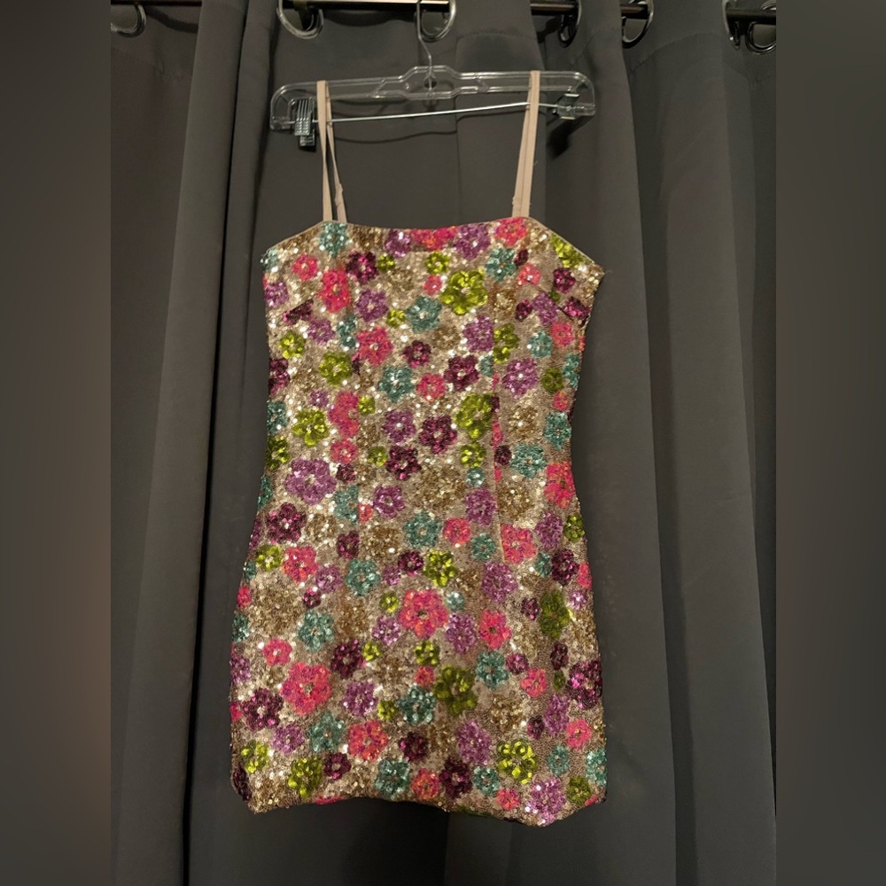Nasty Gal sequin mini dress